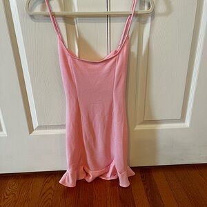 Lucy in the Sky Pink Gathered Dress